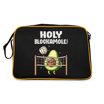 Avocado - Retro Bag - black/gold - Back