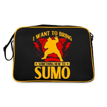 I want to bring something new to Sumo - Retro Bag - black/gold - Back