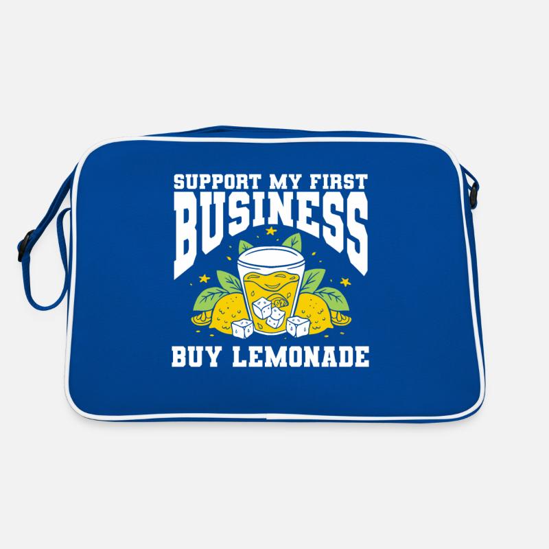 Vendeur de limonade Stand de limonade au jus de citron Sac Retro