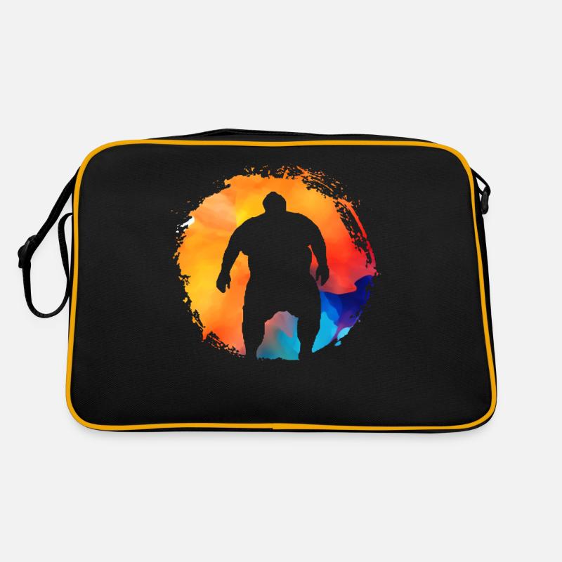 Sumo retro - Retro Bag - black/gold