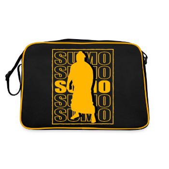 Sumo - Retro Bag - black/gold - Back