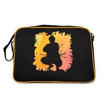 Sumo - Retro Bag - black/gold - Back