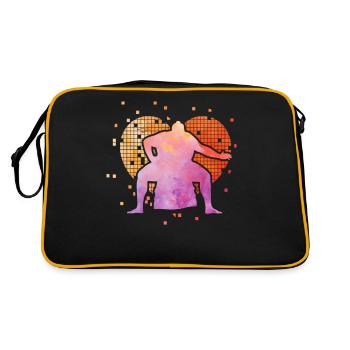 Sumo - Retro Bag - black/gold - Back