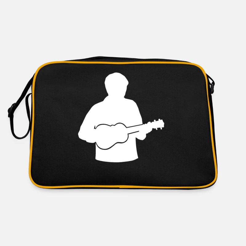 Ukulele Rhythmus Glücksmelodie Geschenk Retro Tasche