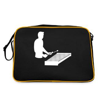 Virtuoso Xylophone Melody - Retro Bag - black/gold - Back
