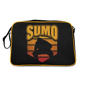 Sumo - Retro Bag - black/gold - Back