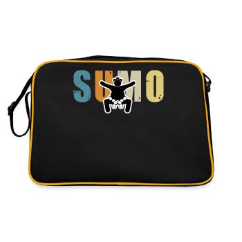 Sumo - Retro Bag - black/gold - Back