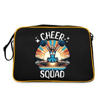 Cheerleader Squad - Retro Bag - black/gold - Back