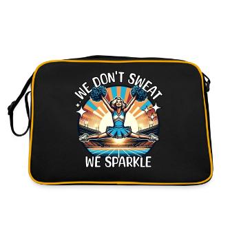 Cheerleader Cheerleading - Retro Bag - black/gold - Back