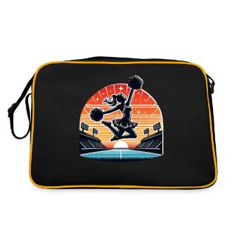 Cheerleader Design - Retro Bag - black/gold - Back