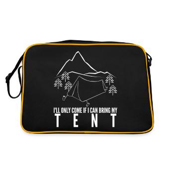 Tente Camping Tentes Outdoor - Sac Retro - noir/or - Dos