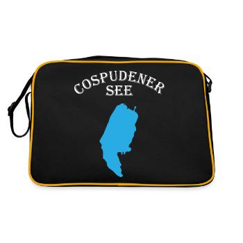 Lake Cospuden, a natural idyll resort - Retro Bag - black/gold - Back