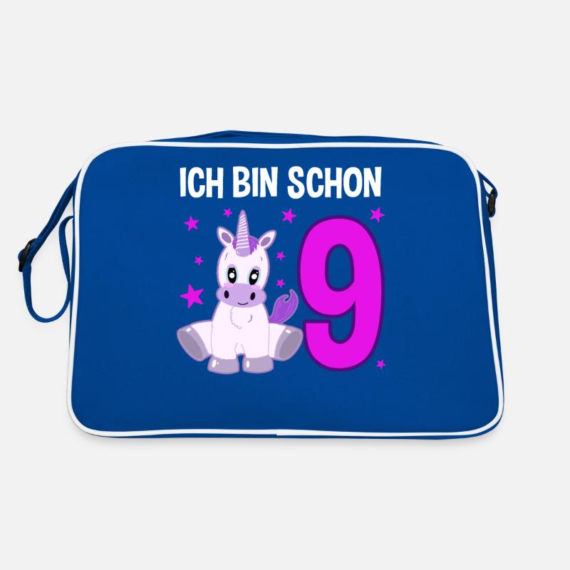 Licorne Merveille 9 ans anniversaire Magic Sac Retro
