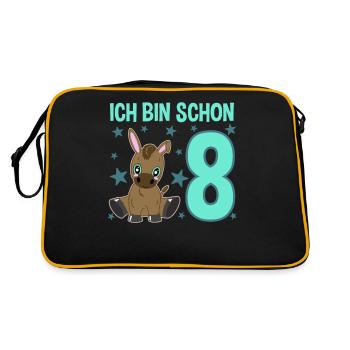 Eight Years of Celebration Donkeys: Jubilation & Fun - Retro Bag - black/gold - Back