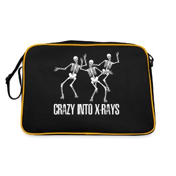 Radiology X-ray Radiologist Radiography - Retro Bag - black/gold - Back