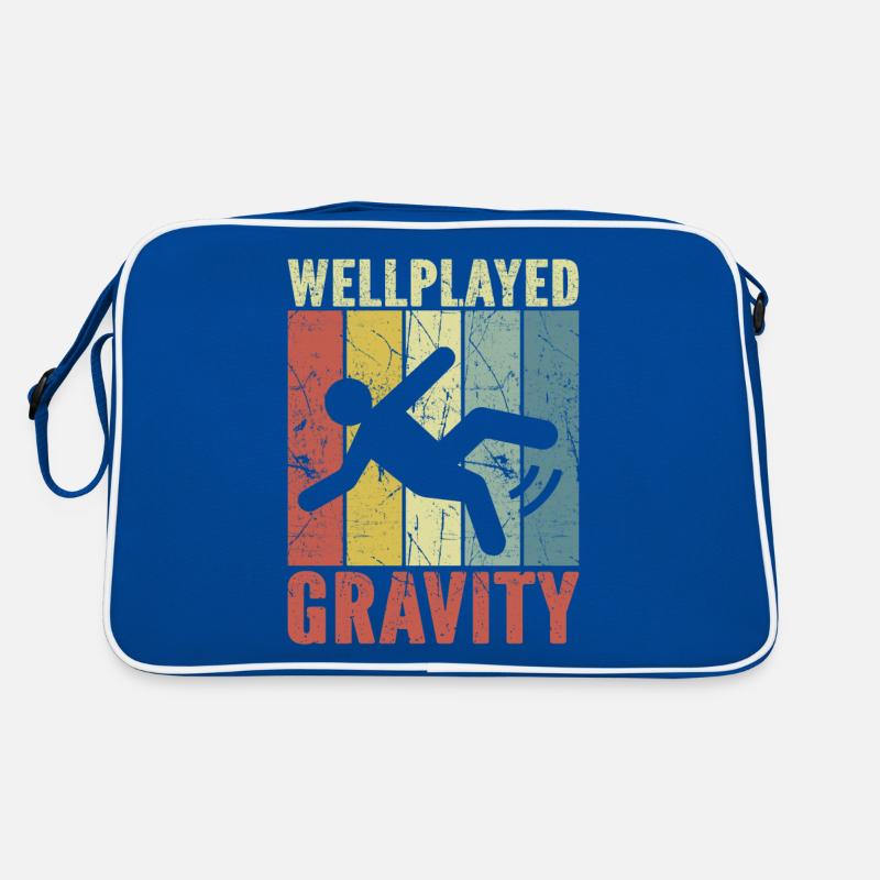 Well Played Gravity Broken Bone Retro Vintage Retro Bag