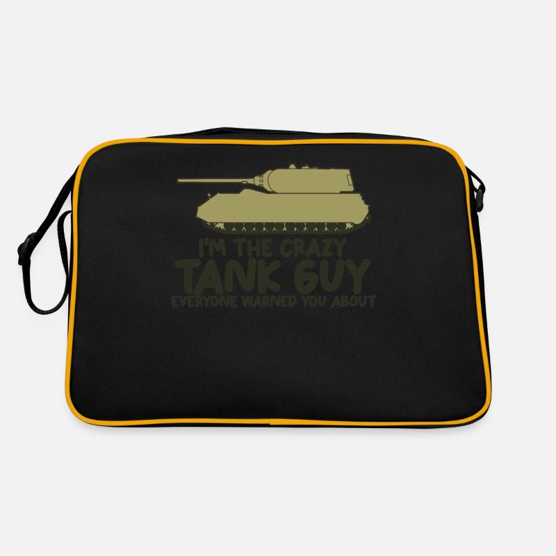 Panzer Kampfpanzer Panzerkette Retro Tasche