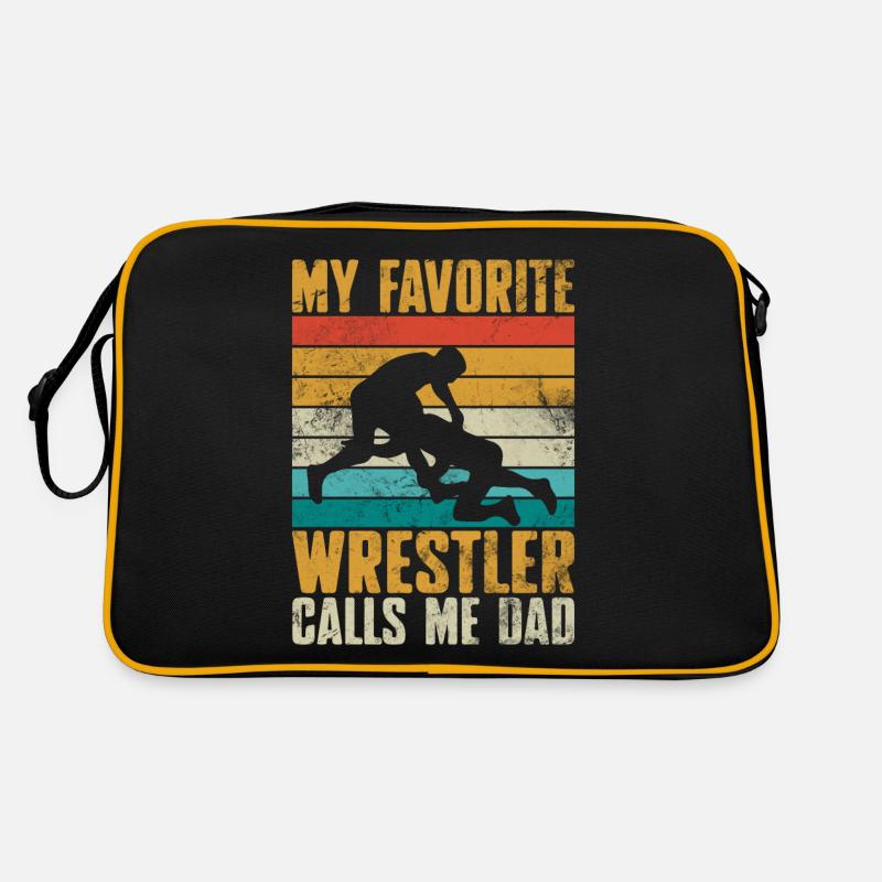 Mon lutteur préféré m’appelle papa Sac Retro