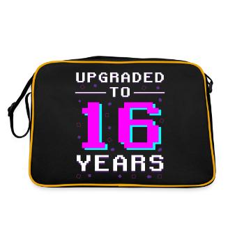 Sweet 16 : Légende du jeu rétro - Sac Retro - noir/or - Dos
