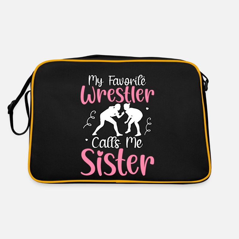 Mon lutteur préféré m’appelle Sister Sac Retro