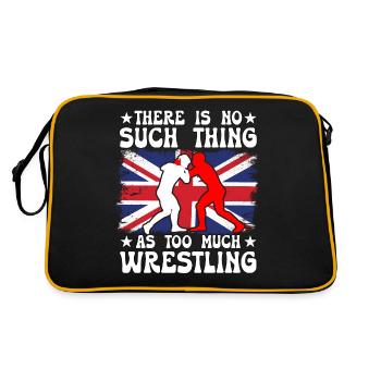 Il n’y a pas trop de lutte - Sac Retro - noir/or - Dos