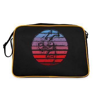 Lutte - Sac Retro - noir/or - Dos