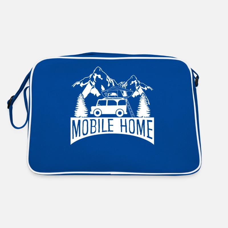 Roof Tent Camping Mobile Home Camper Retro Tasche