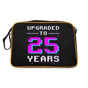 25 ans de l’anniversaire du Pixel Gamer Honor - Sac Retro - noir/or - Dos