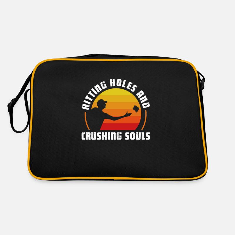 Cornhole pouf trou aveugle cadeau Sac Retro