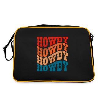 Country - Retro Bag - black/gold - Back