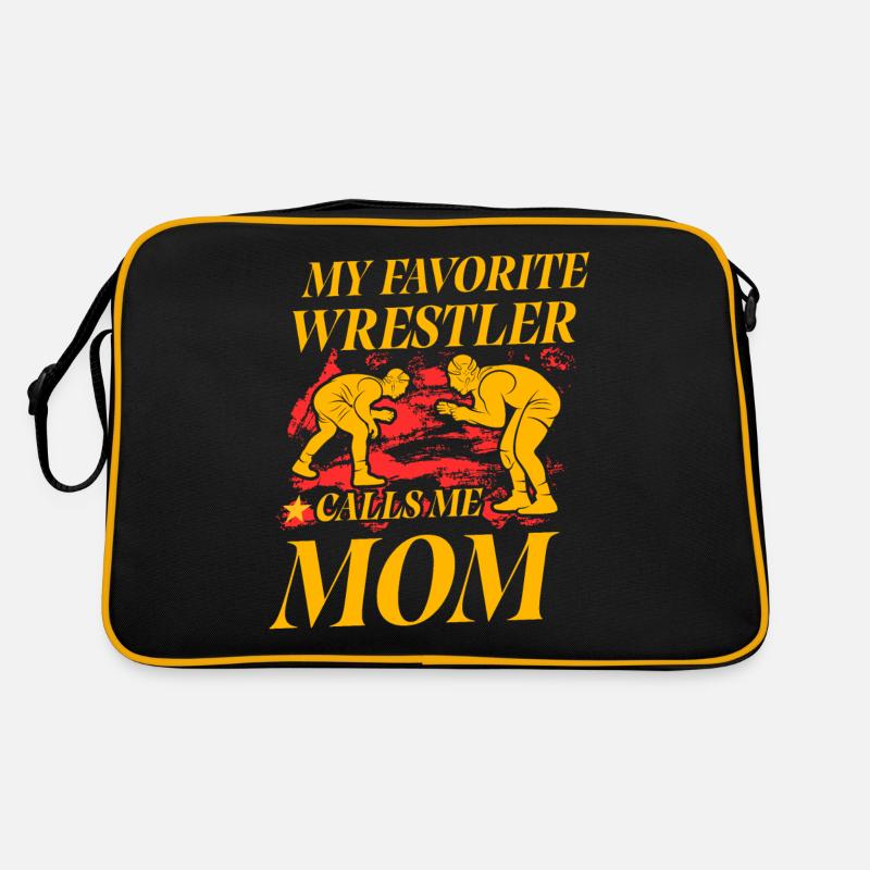 Mon lutteur préféré m’appelle maman Sac Retro