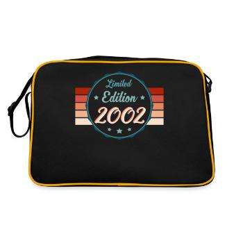 Style Millésime 2002 - Génération Z - Sac Retro - noir/or - Dos