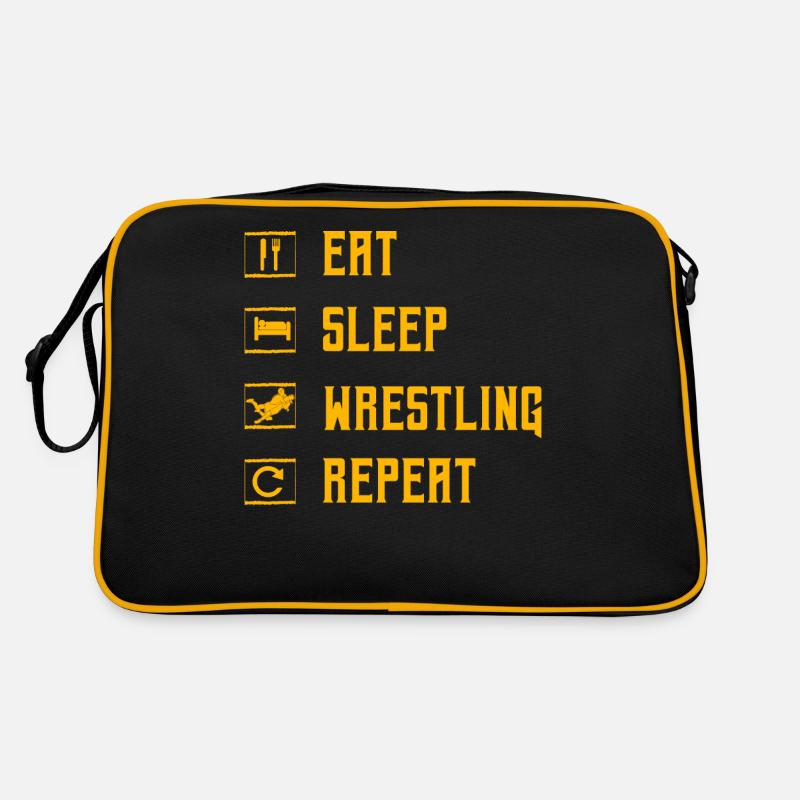 Manger dormir lutter Répéter Sac Retro
