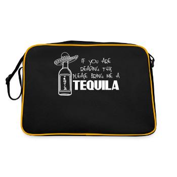 Tequila Tequilas Mexico - Retro Bag - black/gold - Back