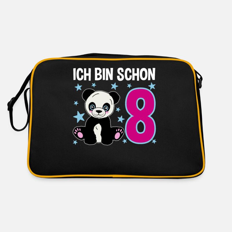 Eight Years – Panda Strong Day Retro Bag