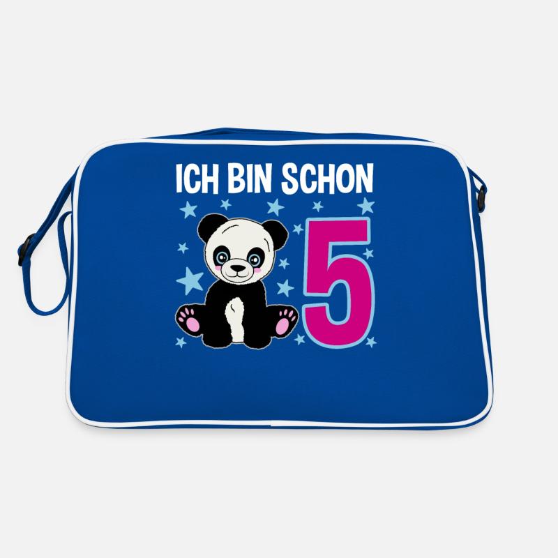 Cinq ans – Panda Party ! Sac Retro