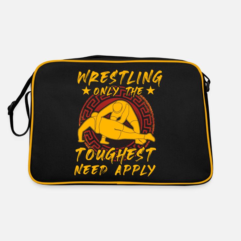 Wrestling only the toughest need apply Retro Bag