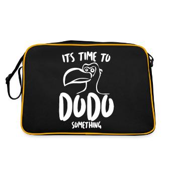 Dodo Dodos drôles - Sac Retro - noir/or - Dos