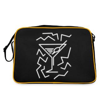 Martini Olives - Retro Bag - black/gold - Back
