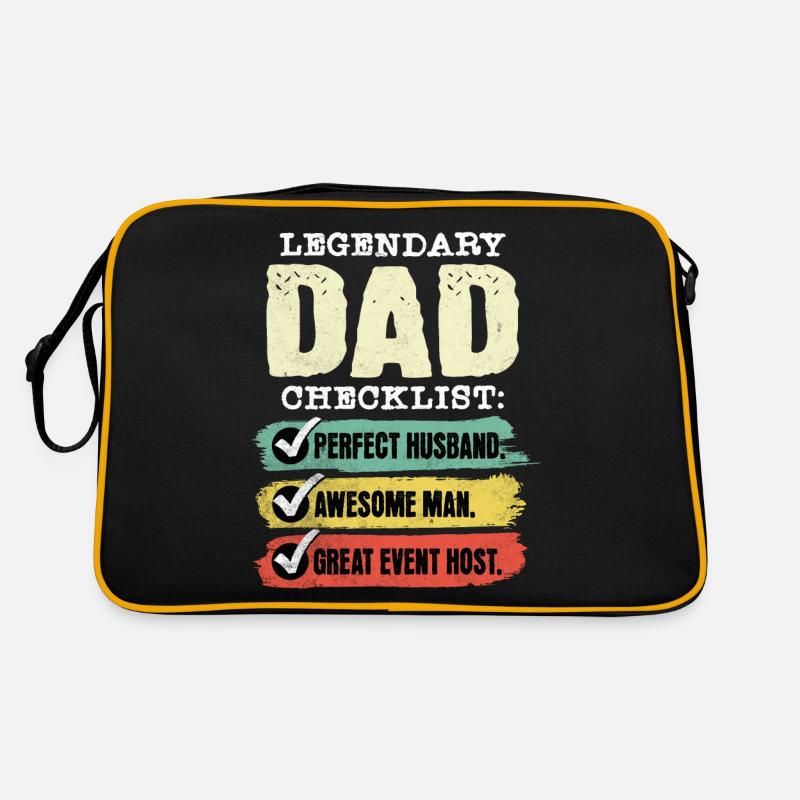 Dad Event Host Father's Day Retro Bag