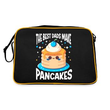 Amateur de cuisine de crêperie - Sac Retro - noir/or - Dos
