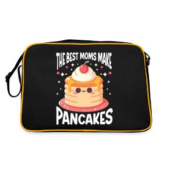 Amateur de cuisine de crêperie - Sac Retro - noir/or - Dos