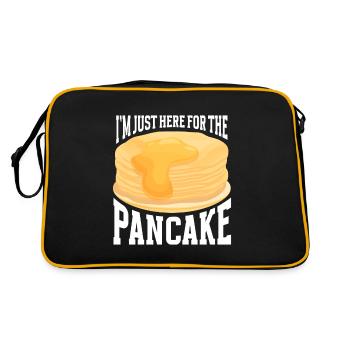 Amateur de cuisine de crêperie - Sac Retro - noir/or - Dos
