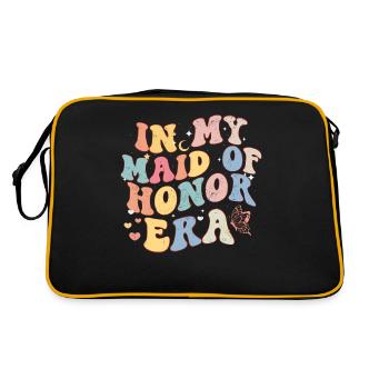 Spinster - Retro Bag - black/gold - Back