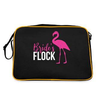 Spinster - Retro Bag - black/gold - Back
