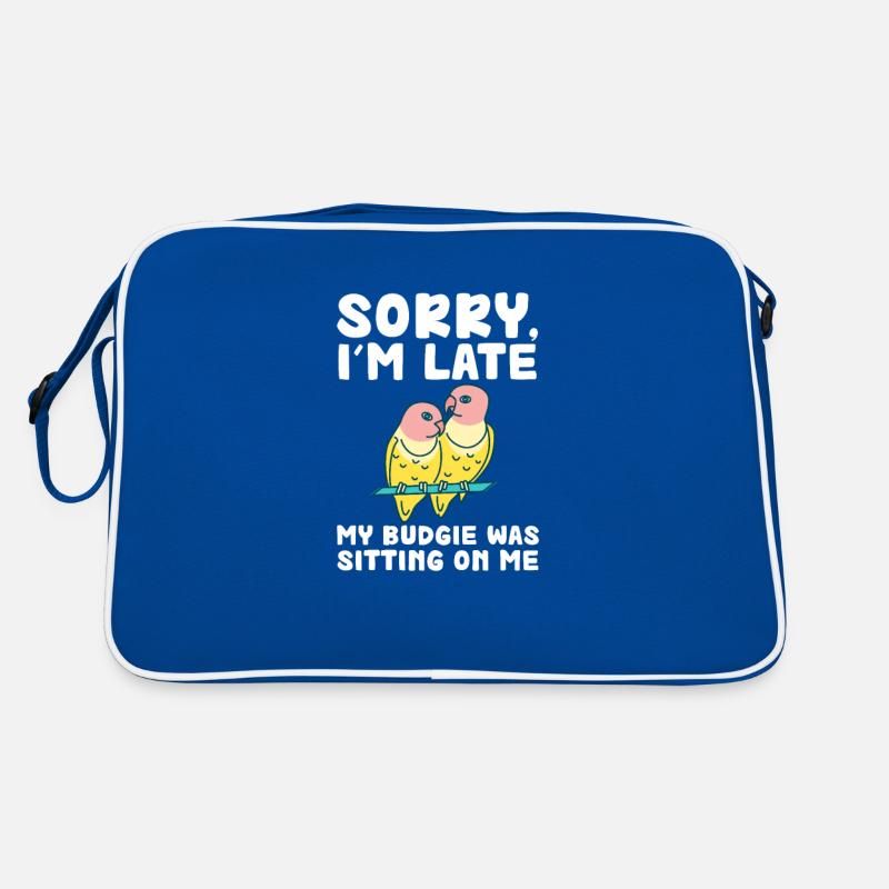 Budgie Bird Pet Parakeet Gift Retro Bag