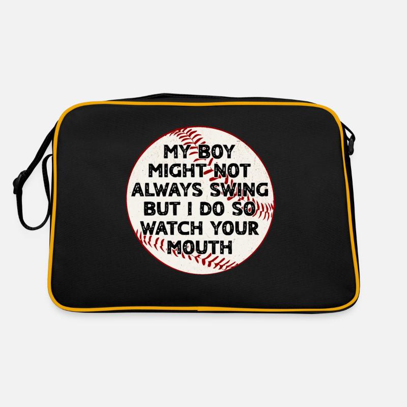 Baseball Junge Retro Tasche