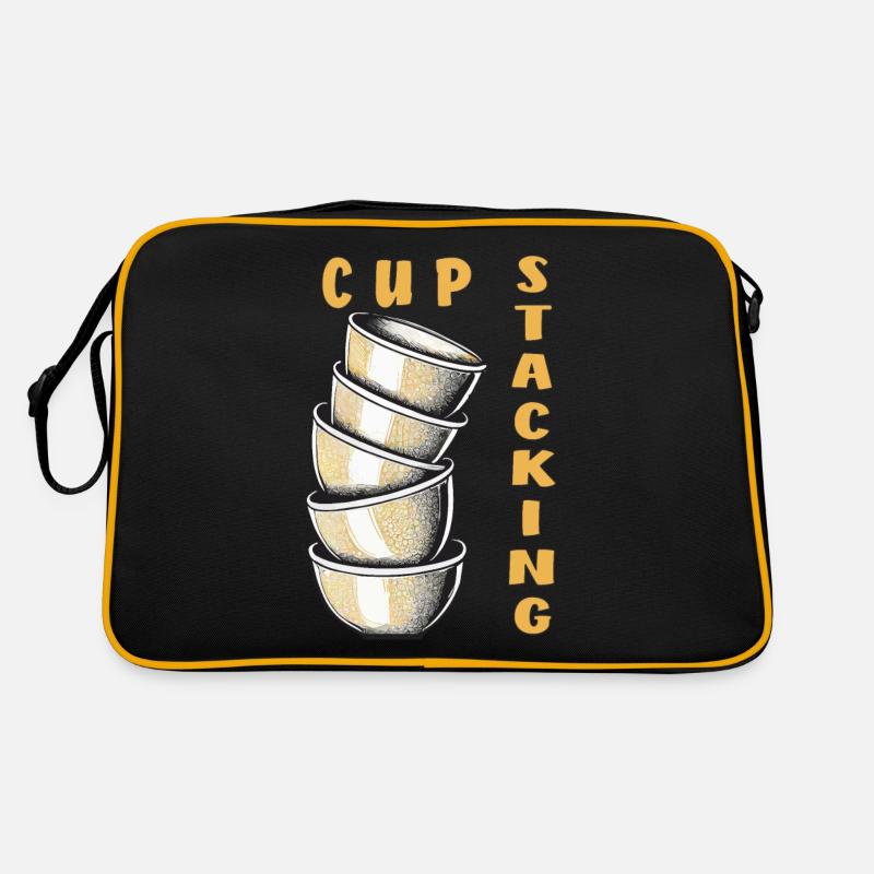 CUP STACKING Retro Tasche