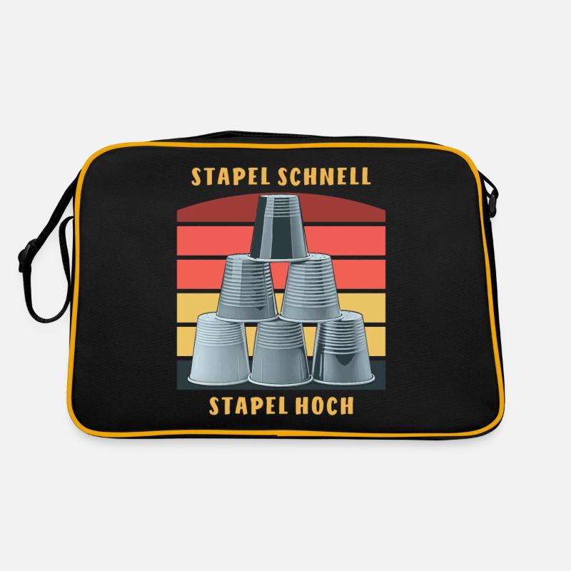 EMPILAGE EMPILABLE EMPILER RAPIDEMENT Sac Retro
