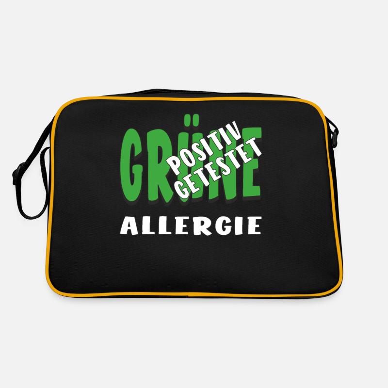 L’ALLERGIE VERTE TESTÉE POSITIVE Sac Retro